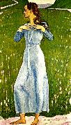 Ferdinand Hodler smarta oil painting on canvas